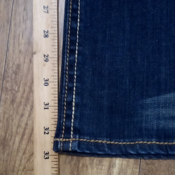 Rock Revival Women's 26 Bootcut Patti Dark Flap Pockets Distressed - Picture 13 of 13